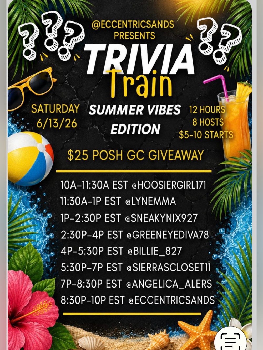 Trivia Train Event Poster - Picture 4 of 7